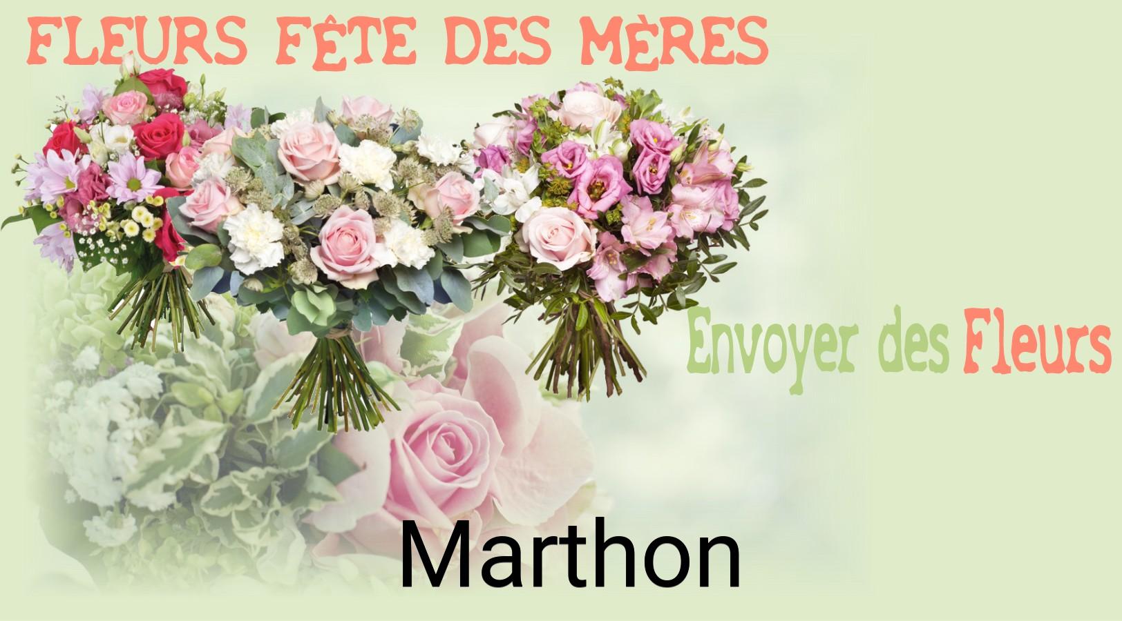 Bouquet de Fête des Mères livré à Marthon